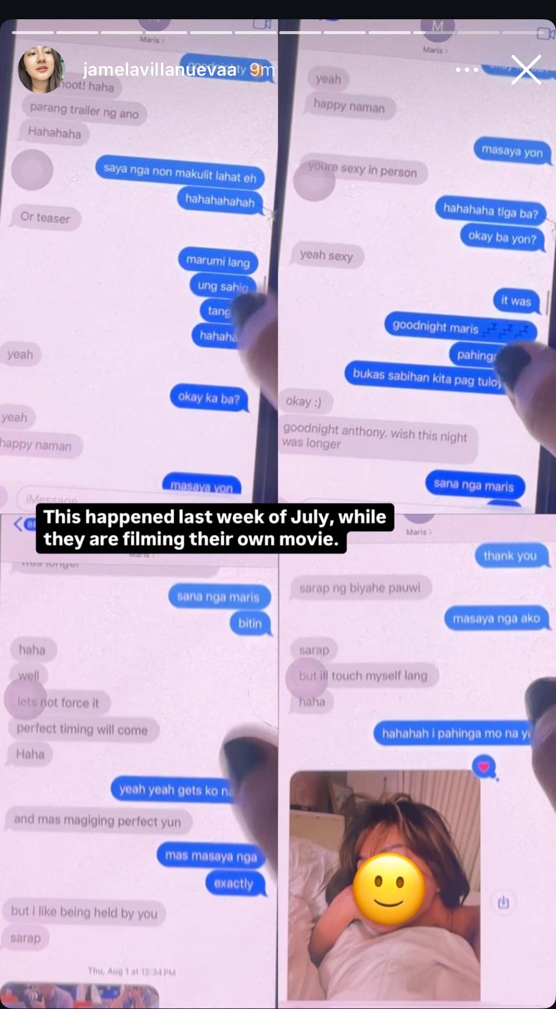 [Full Convo Screenshots] Maris Racal Dahilan ng Hiwalayan nina Jam At Anthony?